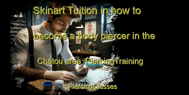 Skinart Tuition in how to become a body piercer in the Chatou area | PiercingTraining | PiercingClasses | SkinartTraining-France
