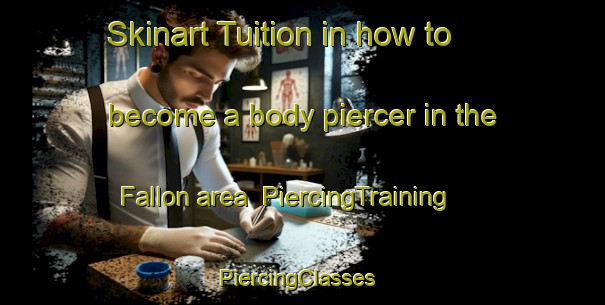 Skinart Tuition in how to become a body piercer in the Fallon area | PiercingTraining | PiercingClasses | SkinartTraining-France