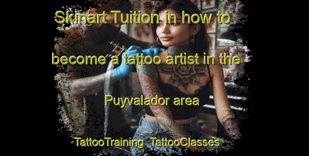 Skinart Tuition in how to become a tattoo artist in the Puyvalador area | TattooTraining | TattooClasses | SkinartTraining-France