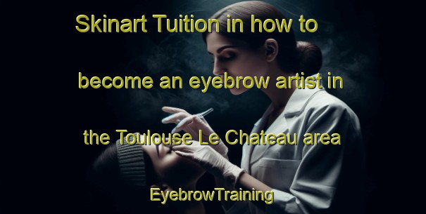 Skinart Tuition in how to become an eyebrow artist in the Toulouse Le Chateau area | EyebrowTraining | EyebrowClasses | SkinartTraining-France