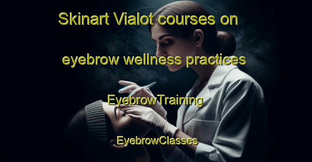 Skinart Vialot courses on eyebrow wellness practices | EyebrowTraining | EyebrowClasses | SkinartTraining-France