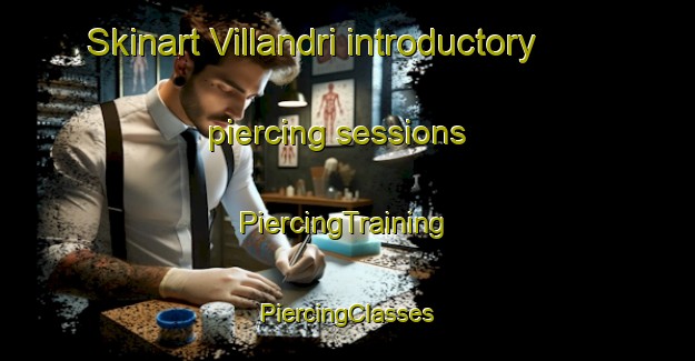 Skinart Villandri introductory piercing sessions | #PiercingTraining #PiercingClasses #SkinartTraining-France