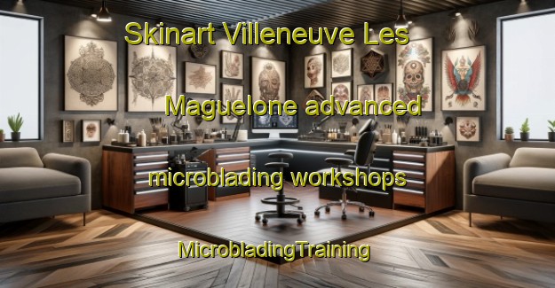 Skinart Villeneuve Les Maguelone advanced microblading workshops | #MicrobladingTraining #MicrobladingClasses #SkinartTraining-France