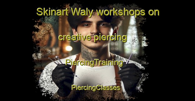 Skinart Waly workshops on creative piercing | PiercingTraining | PiercingClasses | SkinartTraining-France