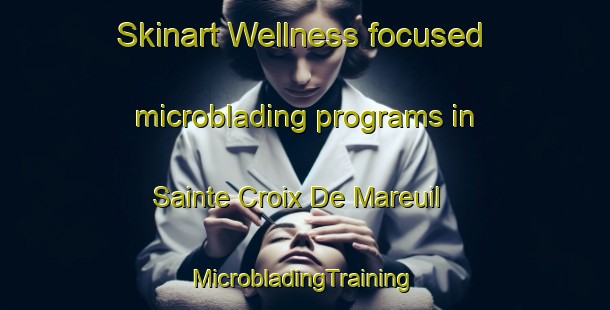 Skinart Wellness-focused microblading programs in Sainte Croix De Mareuil | #MicrobladingTraining #MicrobladingClasses #SkinartTraining-France