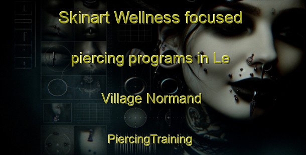 Skinart Wellness-focused piercing programs in Le Village Normand | #PiercingTraining #PiercingClasses #SkinartTraining-France