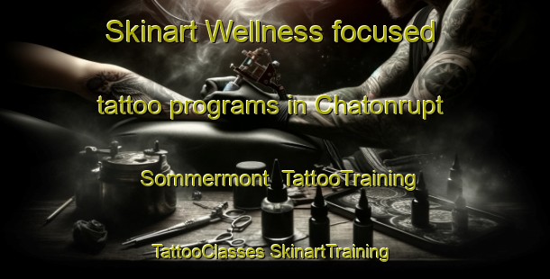 Skinart Wellness-focused tattoo programs in Chatonrupt Sommermont | #TattooTraining #TattooClasses #SkinartTraining-France