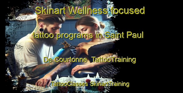 Skinart Wellness-focused tattoo programs in Saint Paul De Courtonne | #TattooTraining #TattooClasses #SkinartTraining-France